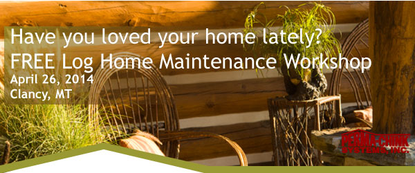 log home maintenance