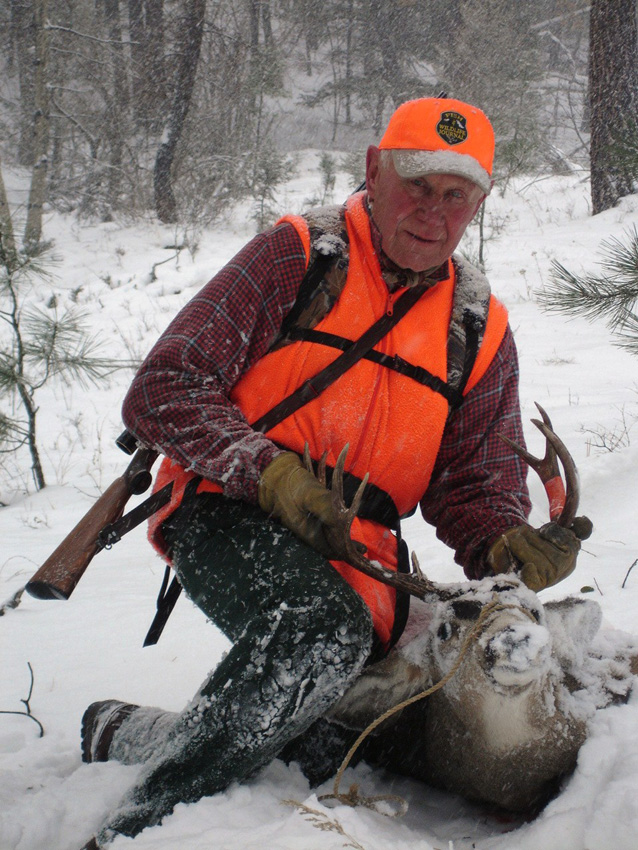 Jim Posewitz on a hunt