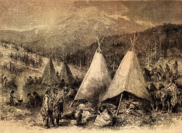 Pryor Mountain indians