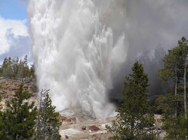 Steamboat geyser