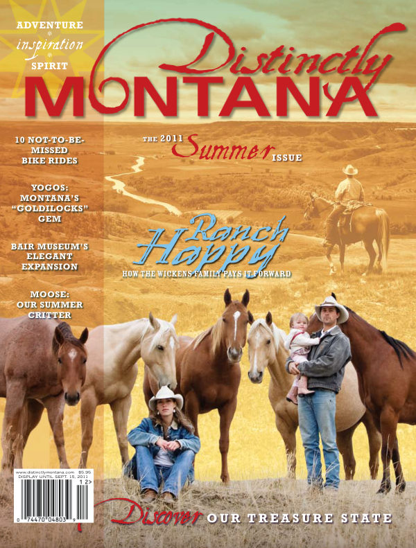 Distinctly Montana, Summer 2011 cover