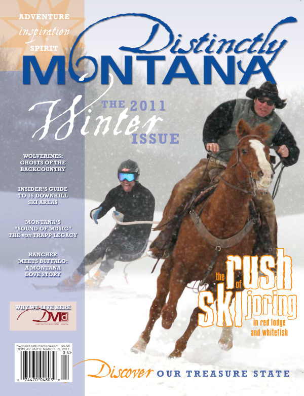 Distinctly Montana, Winter 2010-11 cover