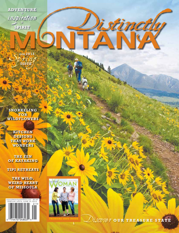 Distinctly Montana, Spring 2012 cover