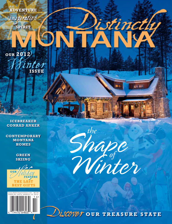 Distinctly Montana, Winter 2011-12 cover