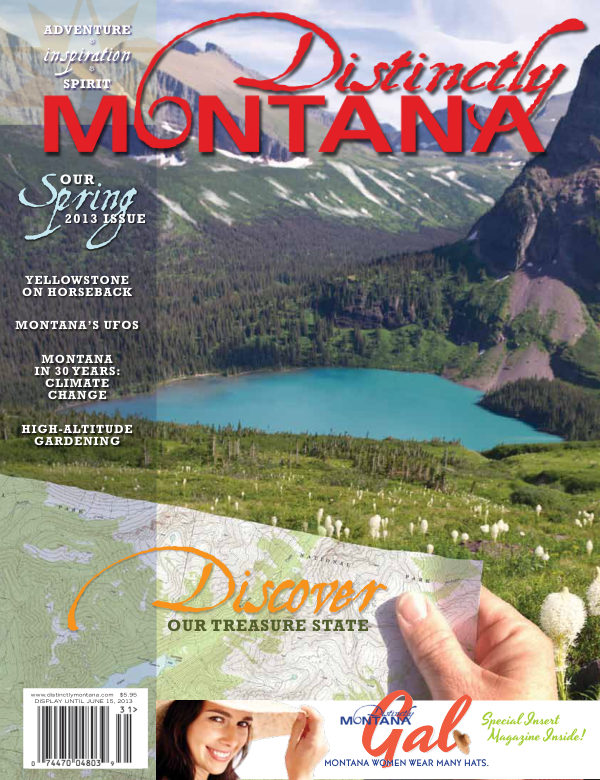 Distinctly Montana, Spring 2013 cover