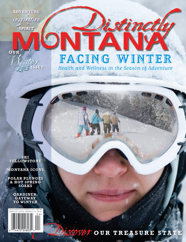 Distinctly Montana, Winter 2012-13 cover
