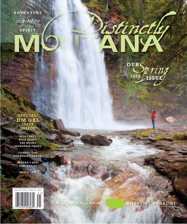 Distinctly Montana, Spring 2014 cover