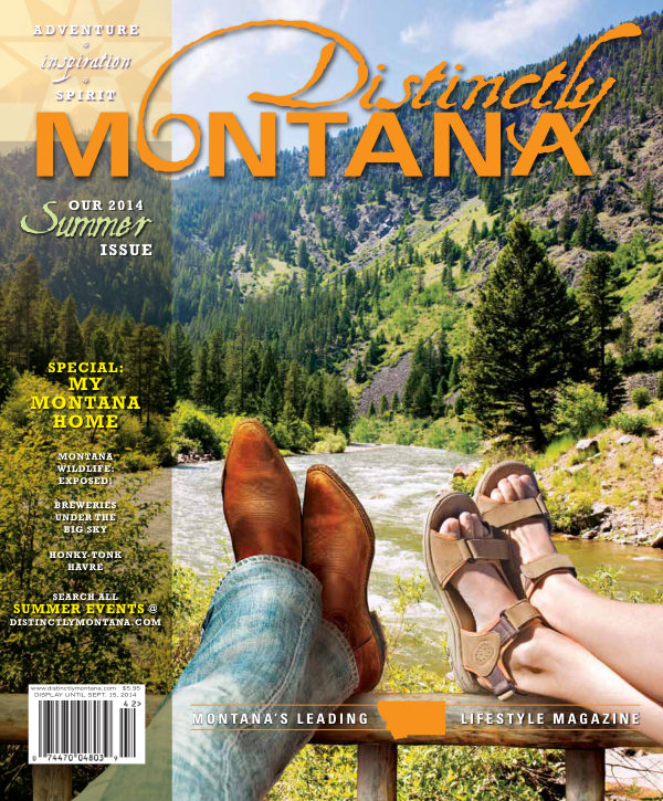 Distinctly Montana, Summer 2014 cover