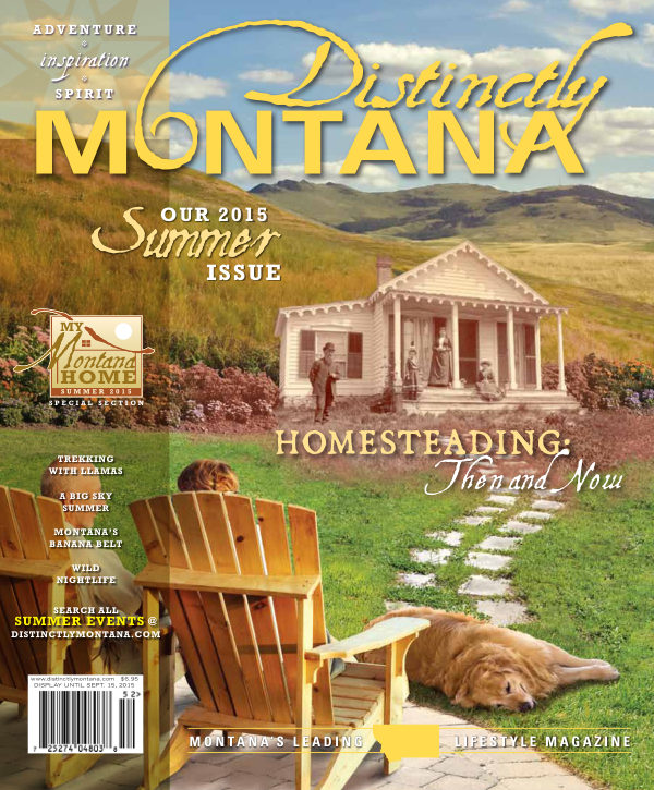 Distinctly Montana, Summer 2015 cover