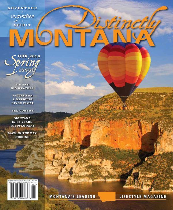 Distinctly Montana, Spring 2016 cover