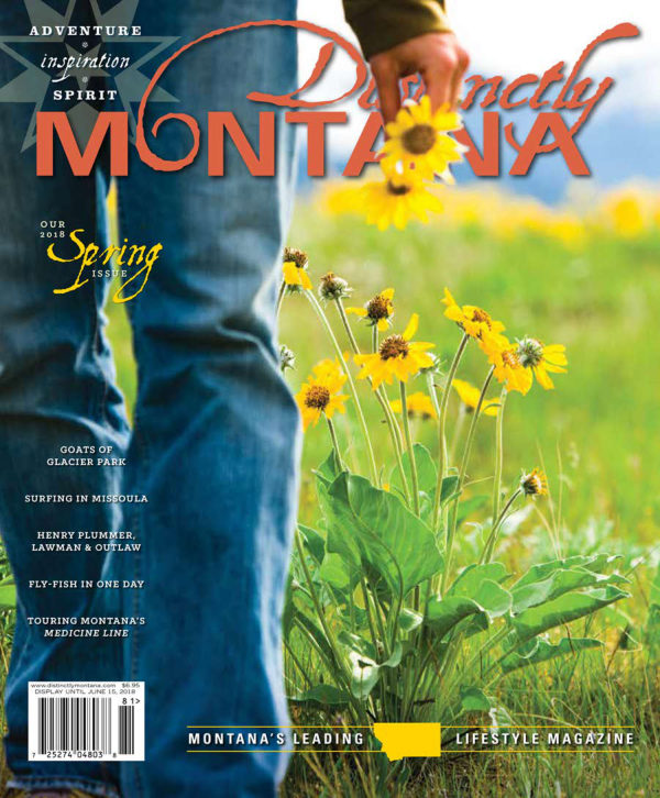 Distinctly Montana, Spring 2018 cover