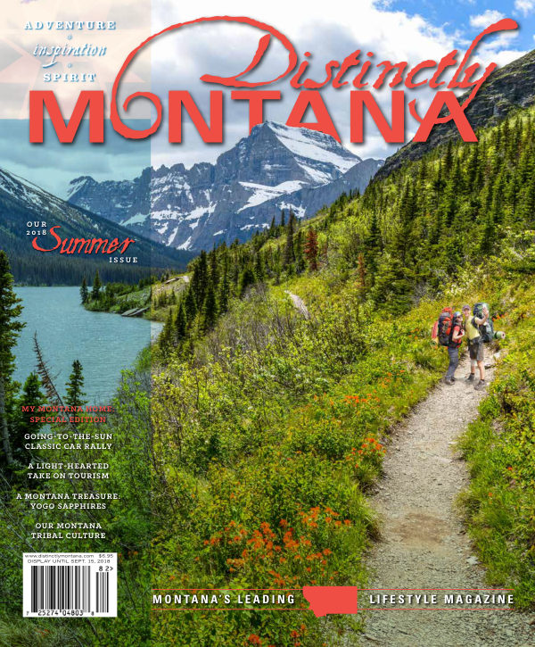 Distinctly Montana, Summer 2018 cover