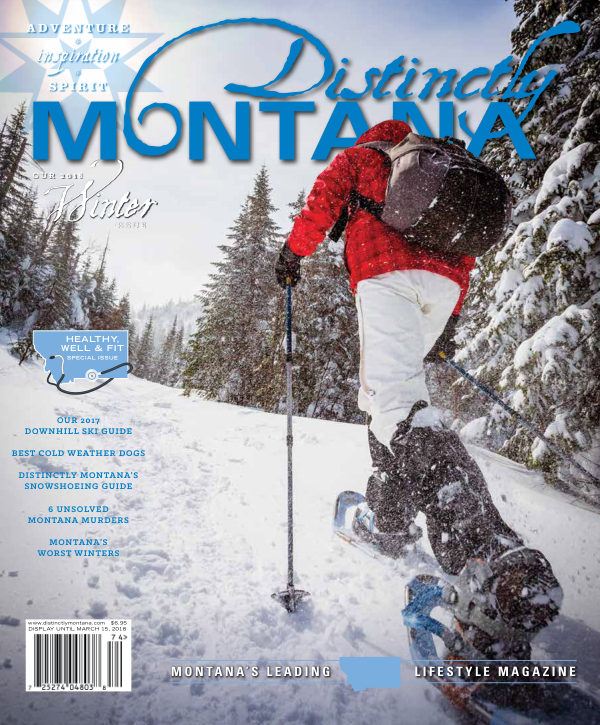 Distinctly Montana, Winter 2017-18 cover