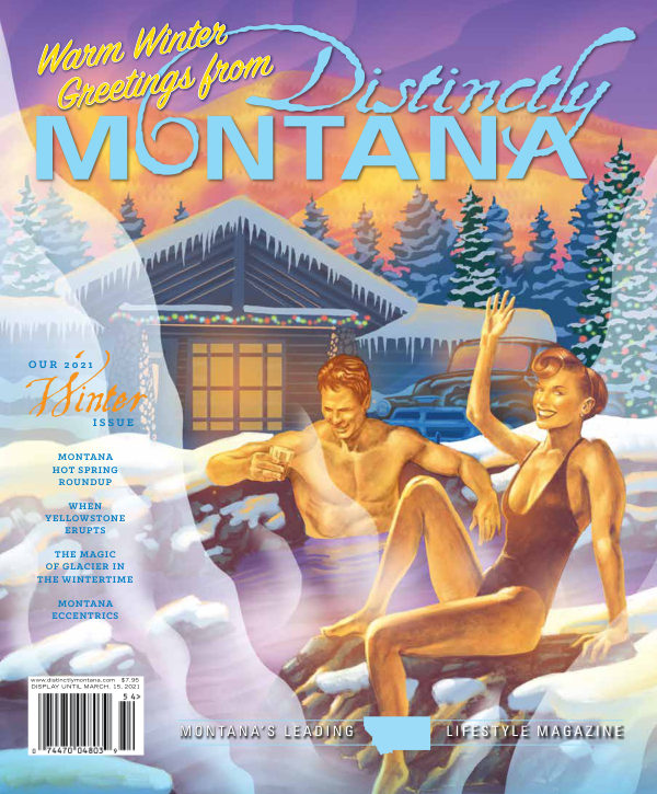 Distinctly Montana, Winter 2020-21 cover