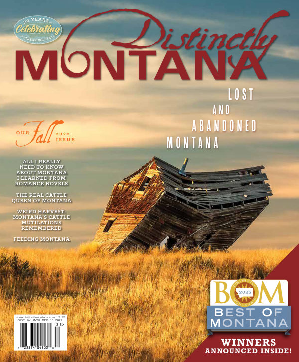 Distinctly Montana, Fall 2022 cover