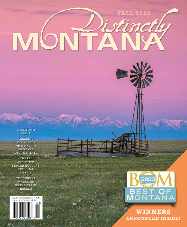 Distinctly Montana, Fall 2023 cover