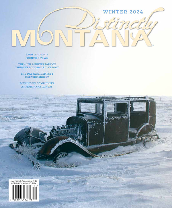 Distinctly Montana, Winter 2023-24 cover