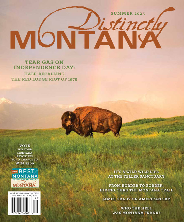 Distinctly Montana, Summer 2025 cover