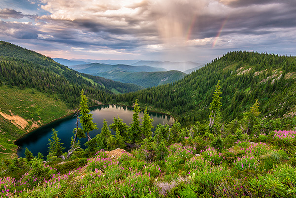 HAZEL AND HUB LAKES