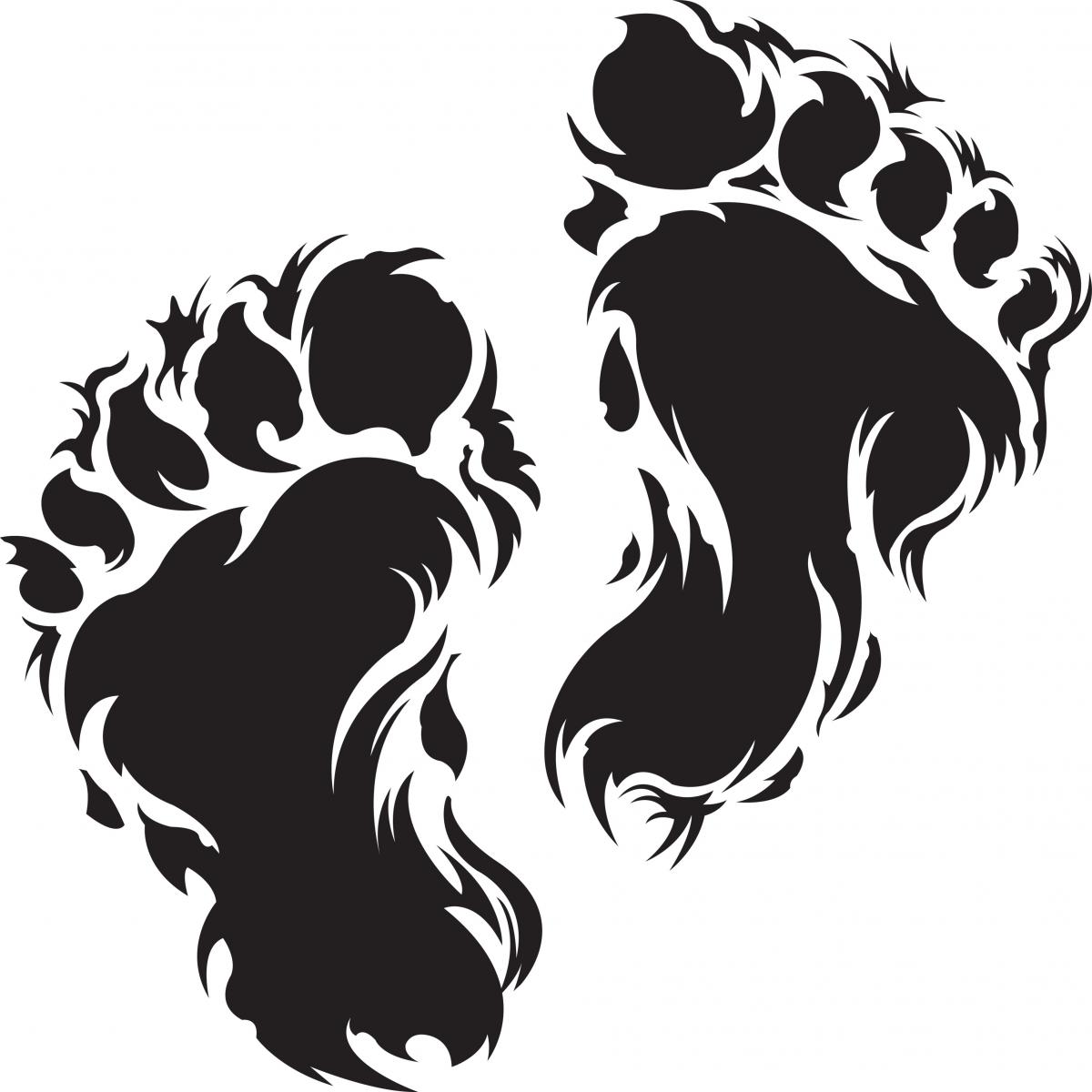 Bigfoot feet
