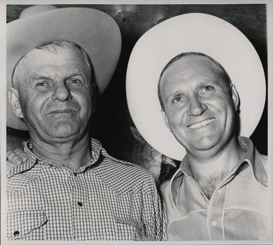 Leo Cremer and Gene Autry