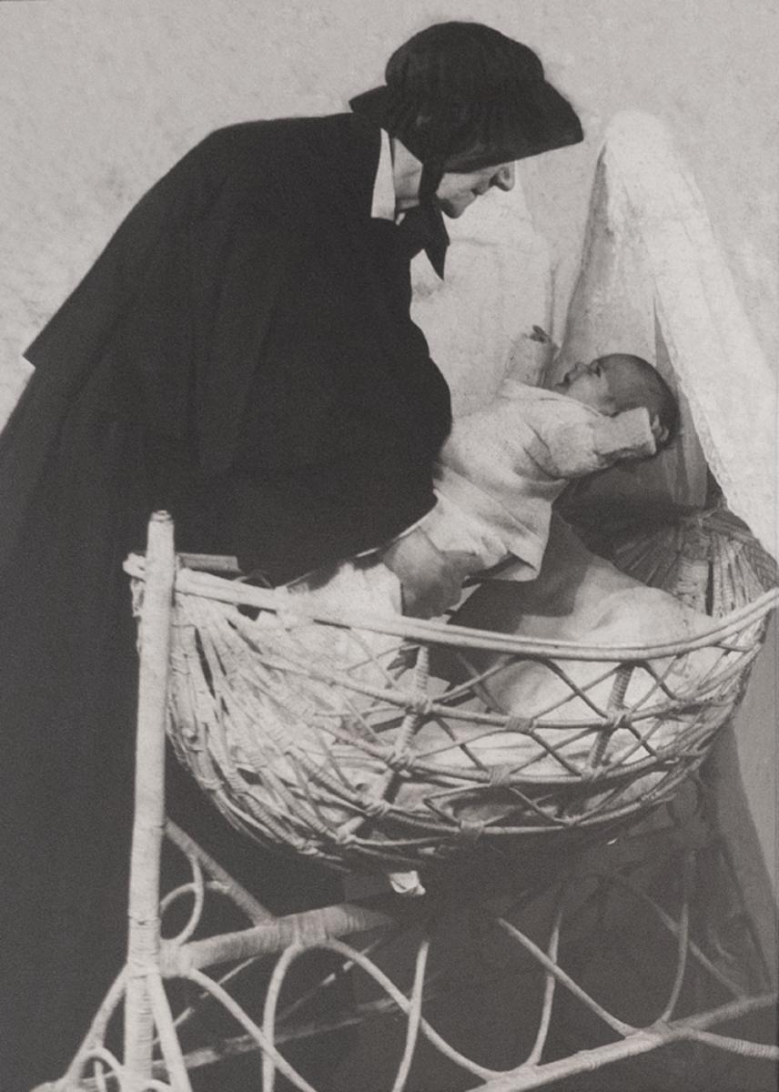 Sister Teresa Vincent with Orphaned Infant