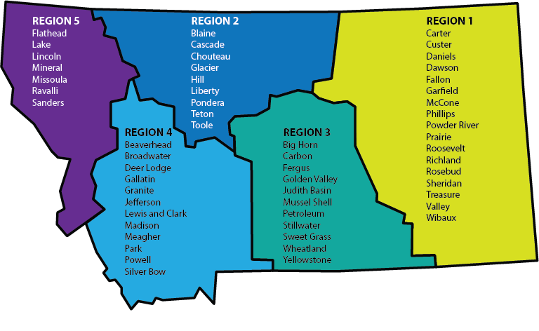 region map