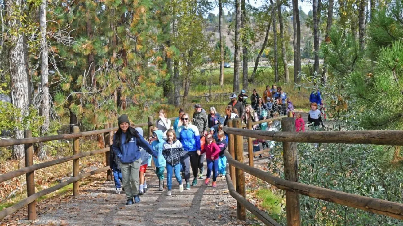 Trekker Kids At Travelers’ Rest State Park, Lolo