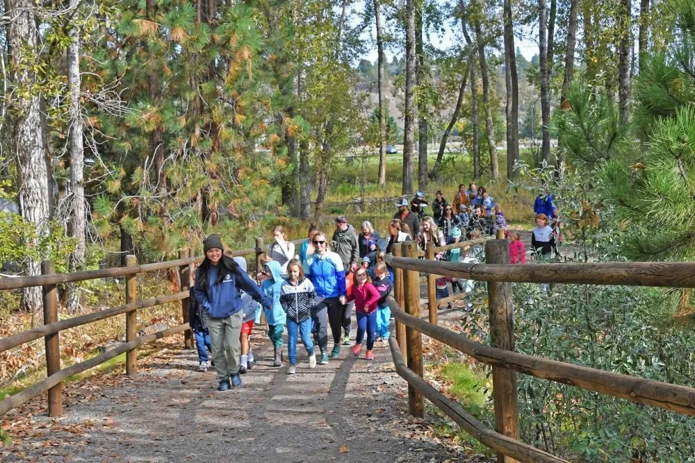 Trekker Kids At Travelers’ Rest State Park, Lolo