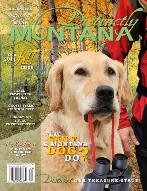 Distinctly Montana Fall 2011 cover