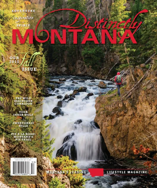 Distinctly Montana Fall 2015 cover