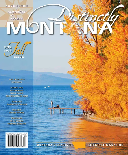 Distinctly Montana Fall 2016 cover