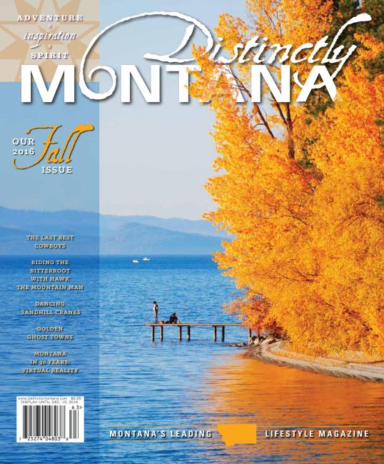 Distinctly Montana Fall 2016 cover