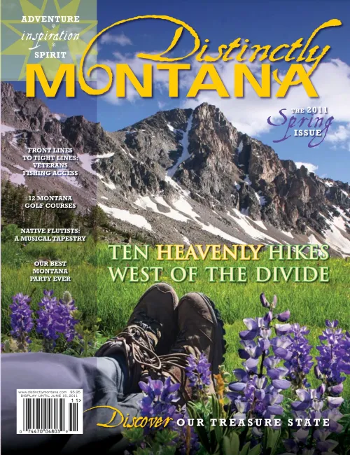 Distinctly Montana Spring 2011 cover