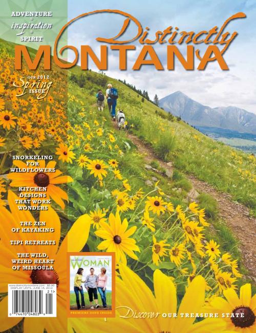 Distinctly Montana Spring 2012 cover