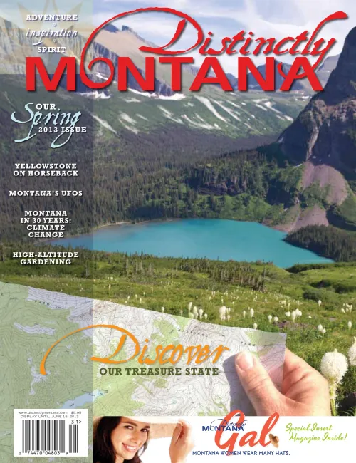 Distinctly Montana Spring 2013 cover