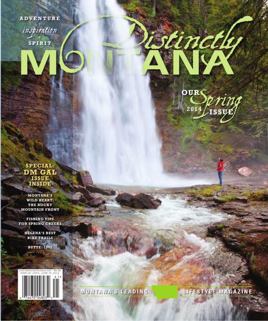 Distinctly Montana Spring 2014 cover