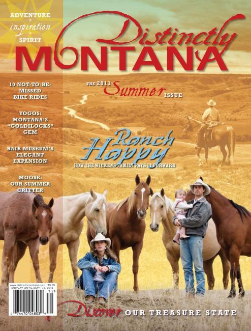 Distinctly Montana Summer 2011 cover