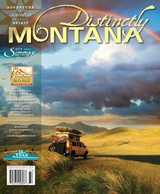 Distinctly Montana Summer 2017 cover