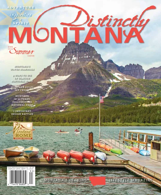Distinctly Montana Summer 2019 cover