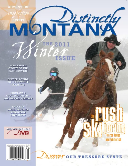Distinctly Montana Winter 2010-11 cover