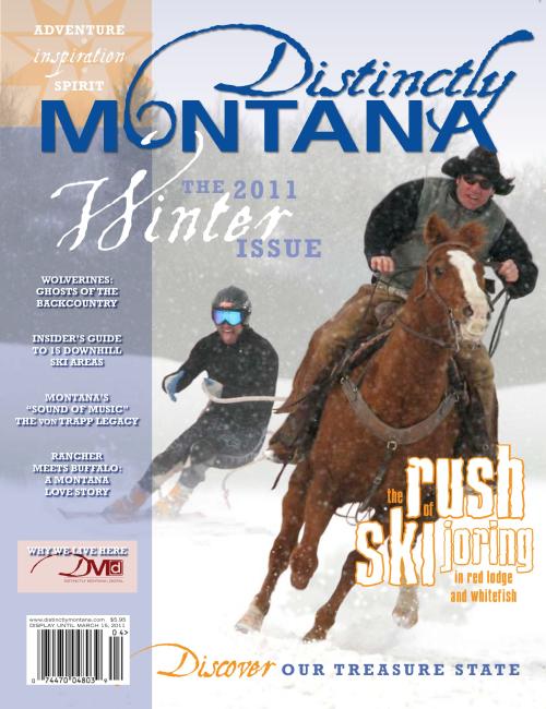 Distinctly Montana Winter 2010-11 cover