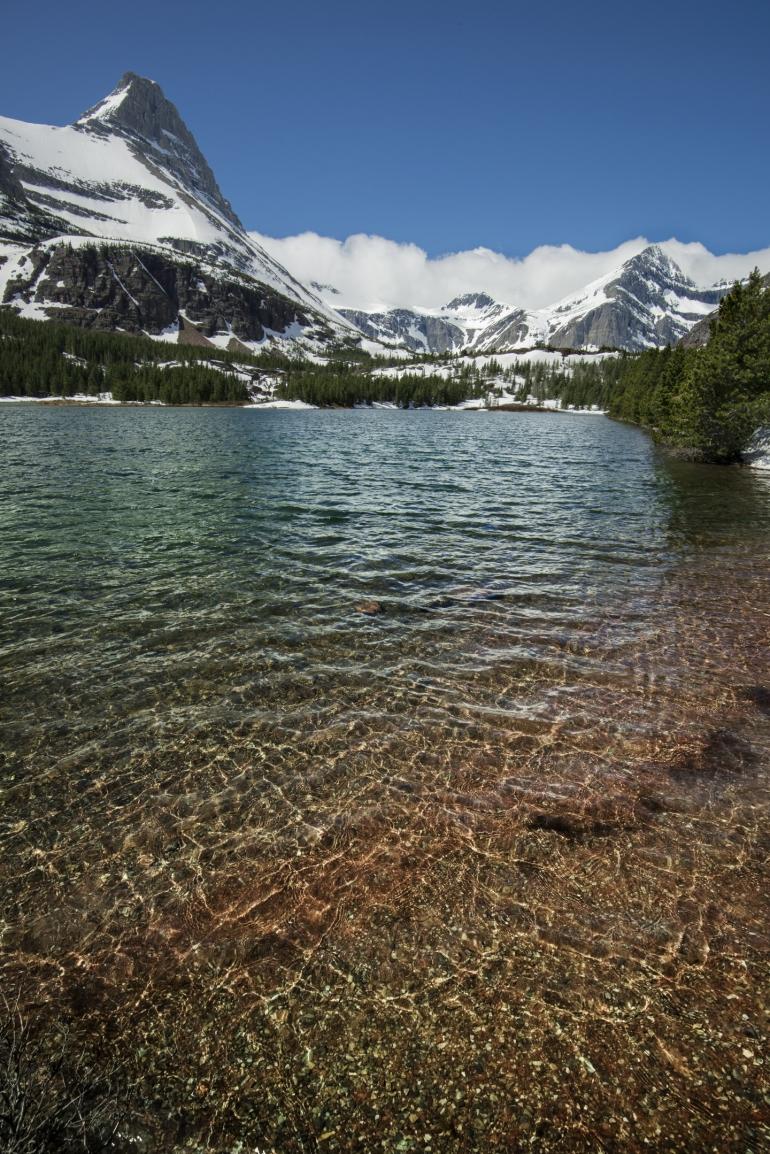 Red rock Lake @ Glacier National Park | Photo by Ashley Arcel