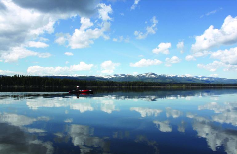 Seeley Lake by Hall Jameson