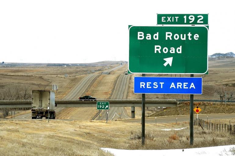 Death on the Bad Route