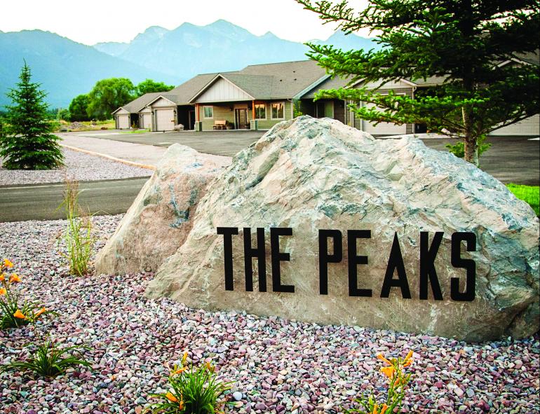 The peaks