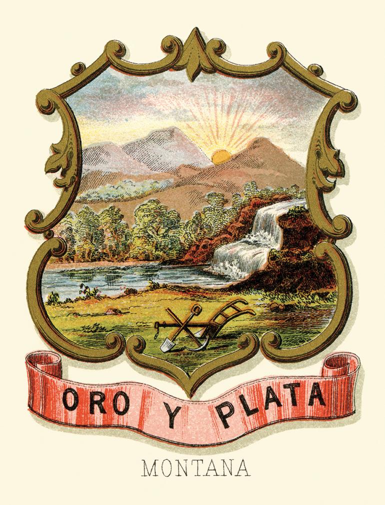 Montana territory coat of arms