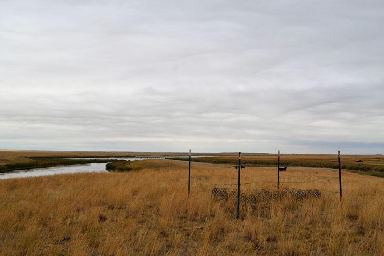 Esther Berger Grave, Medicine Lake Area