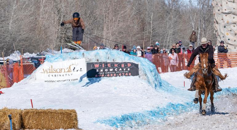 Skijoring Colleen Kilbane