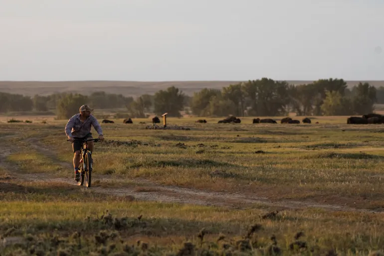  Mike on bike